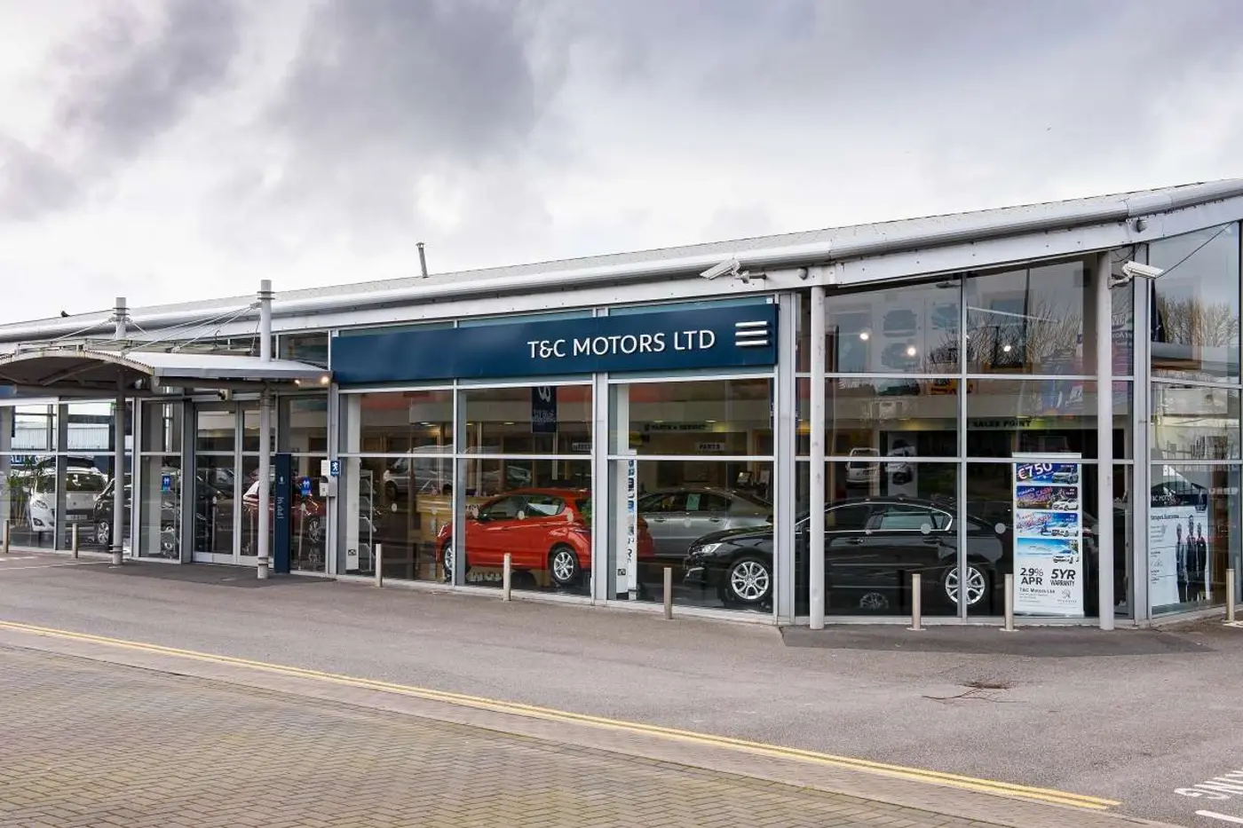 T & C Motors Peugeot Dealer project by R. McDonald & Sons