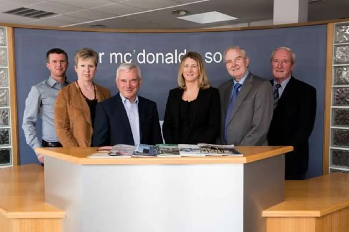 R. McDonald & Sons team in the Tramore office
